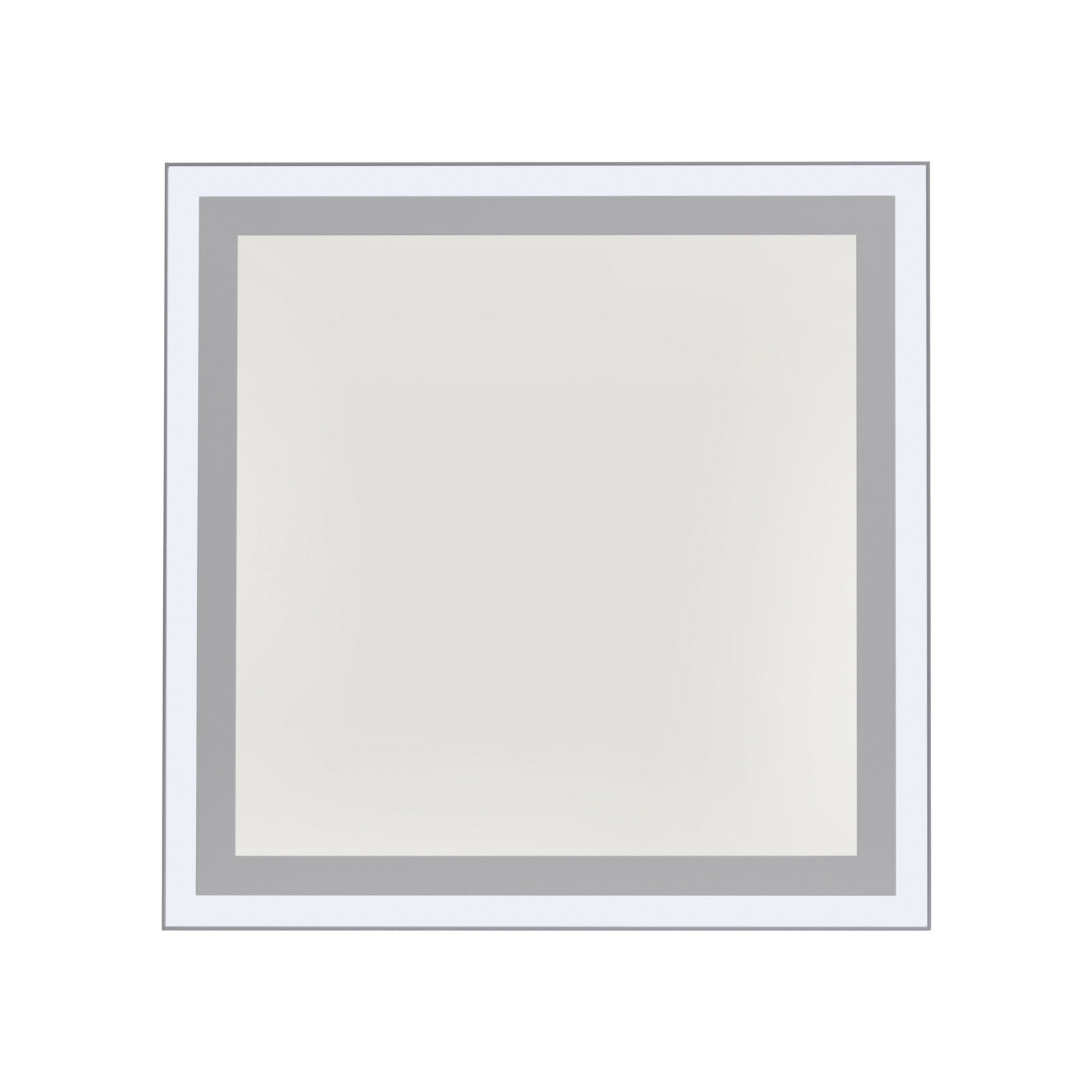 Candeeiro de teto LED Rebordo, branco sintonizável, 31x31 cm