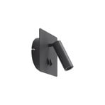 Magya LED 2 SquareWall Lamp Black - Lucande