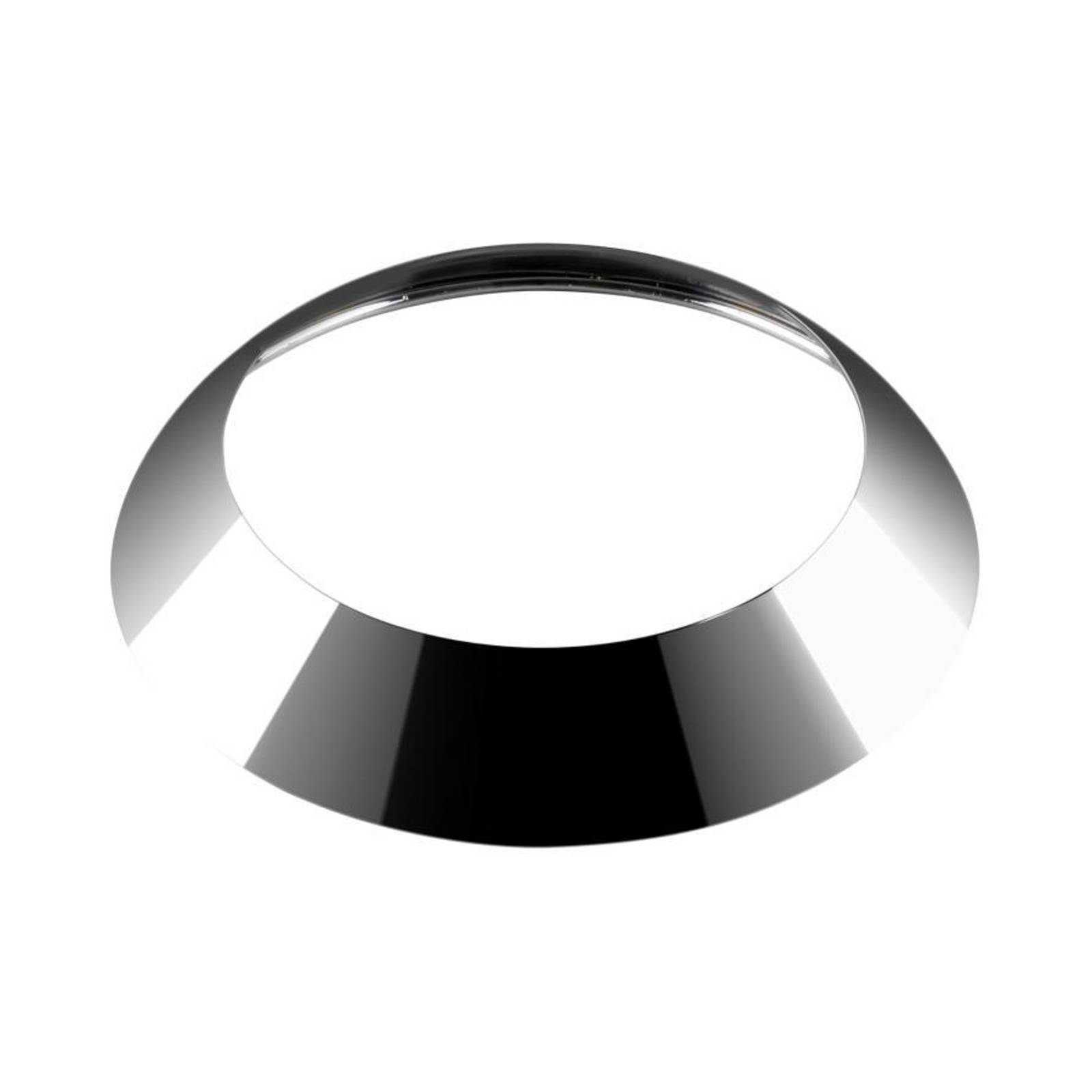 SLV Dekoring Light Eye 150, chrom glänzend, Ø 14 cm, Metall