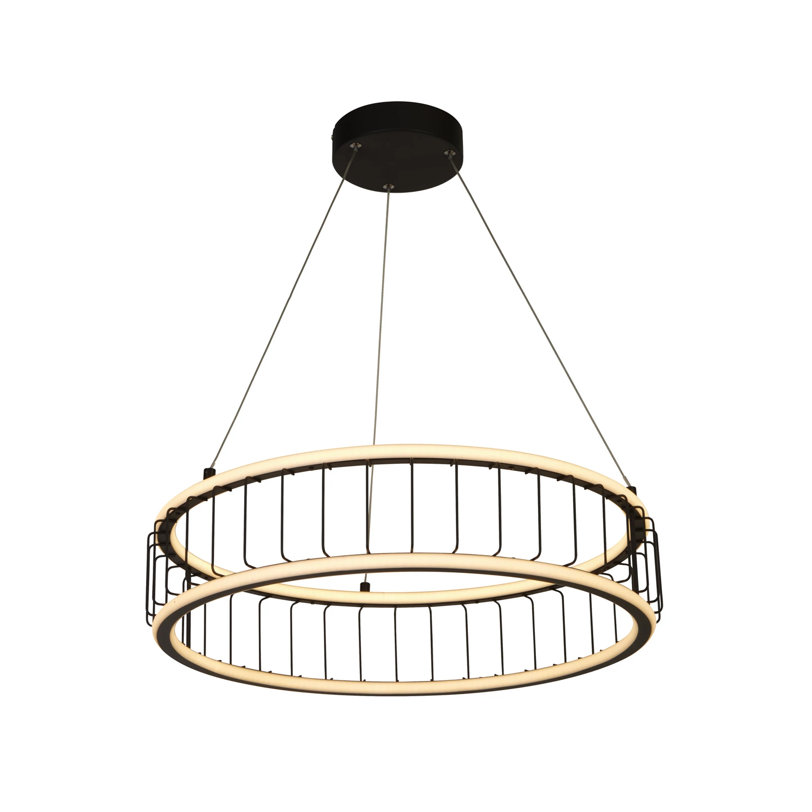 LED-Hängeleuchte Cage Ø 57,5cm