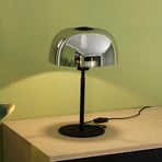 Lampe à poser Solo 2, noir transparent/noire