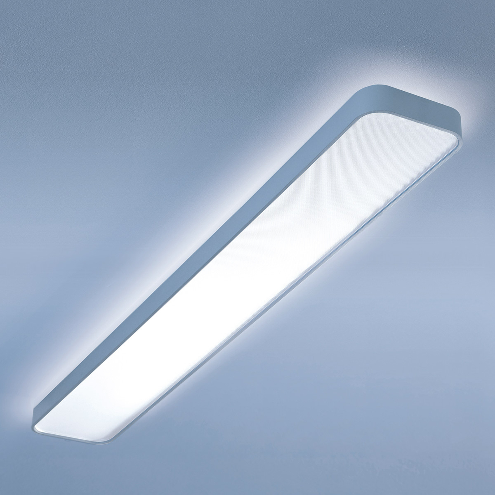 Lange LED-Deckenleuchte Caleo-X1 ww 120 cm