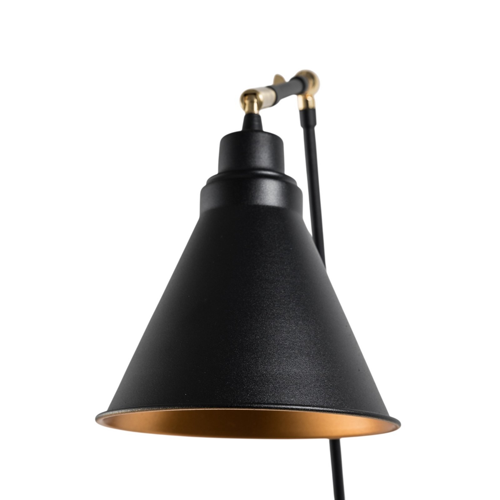 Applique Berceste 7956, nero/oro, altezza 56 cm