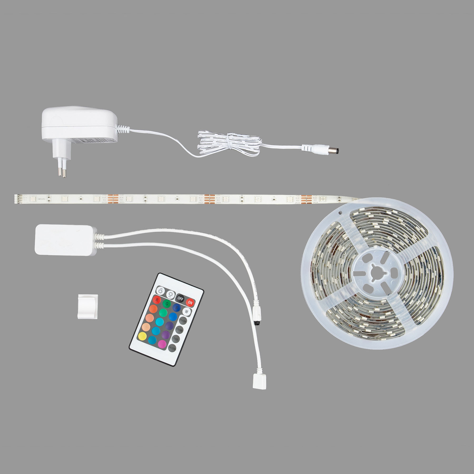 RGB LED strip WiFi, 500cm, met afstandsbediening