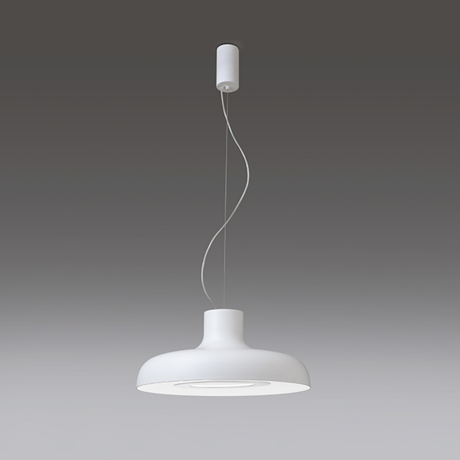 ICONE Duetto LED pendant light 927 Ø 35cm white