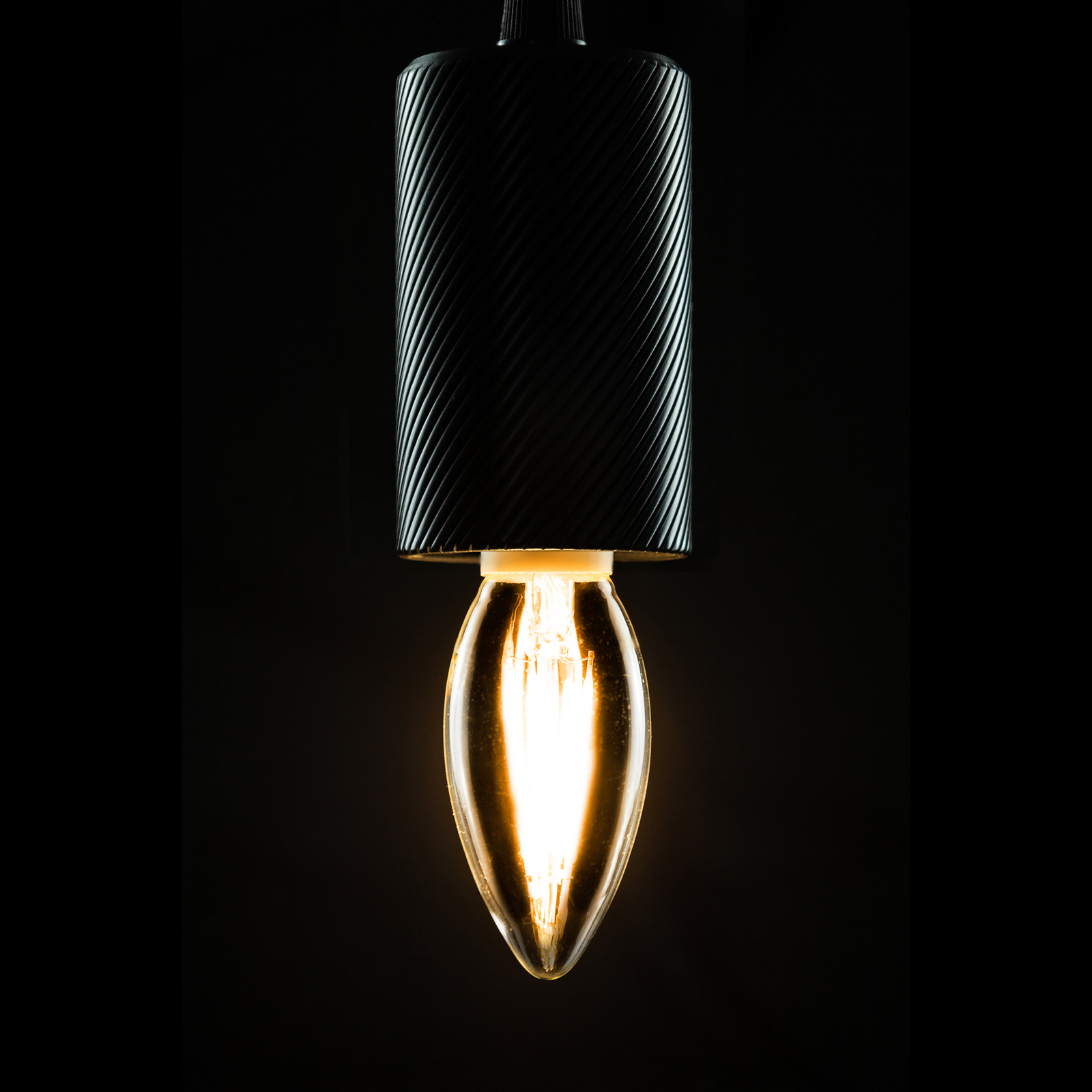 SEGULA ampoule bougie LED GU10 3W fil dim 2 200K