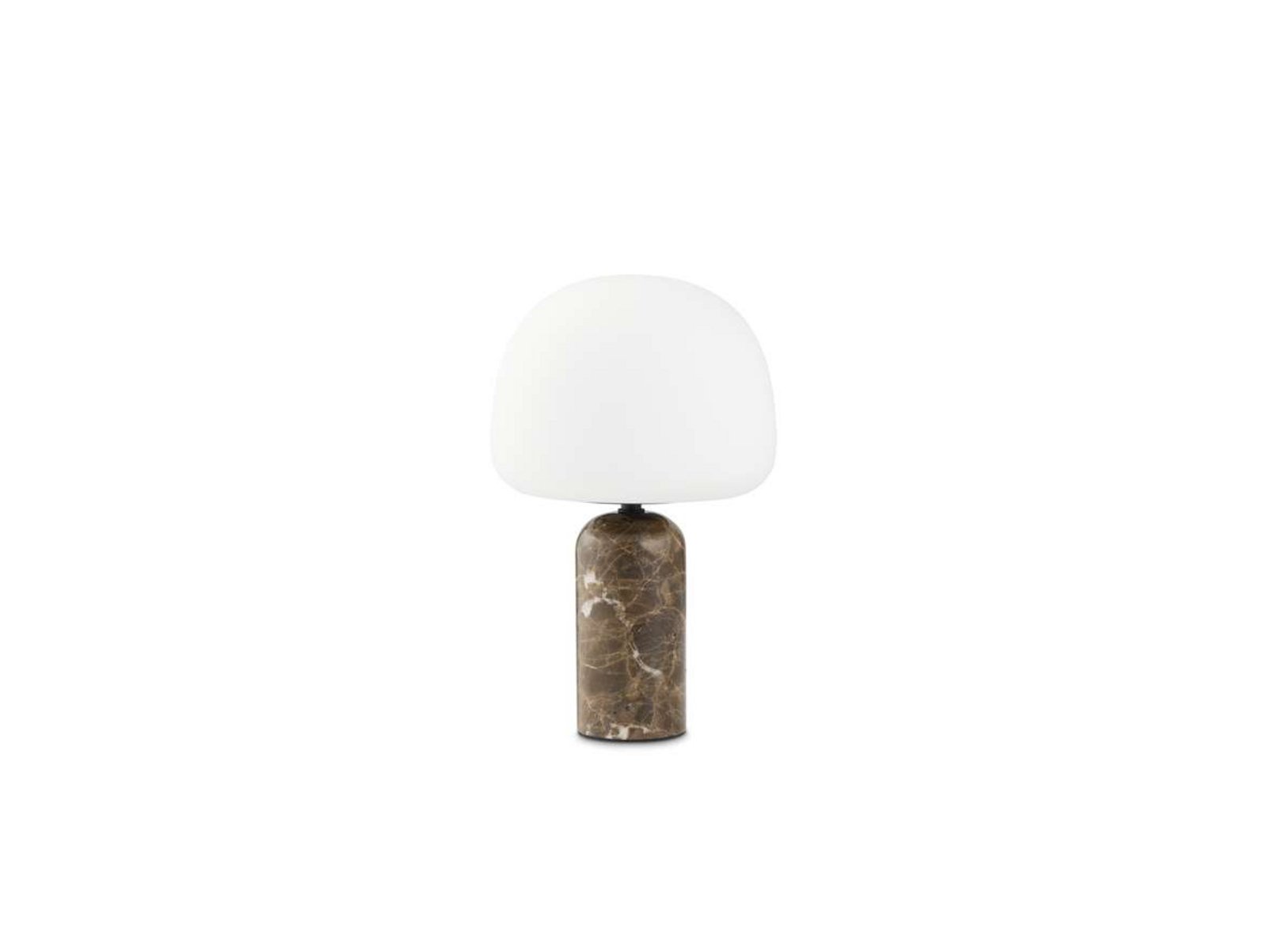 Kin Lampada da Tavolo H33 Brown Marble - Northern