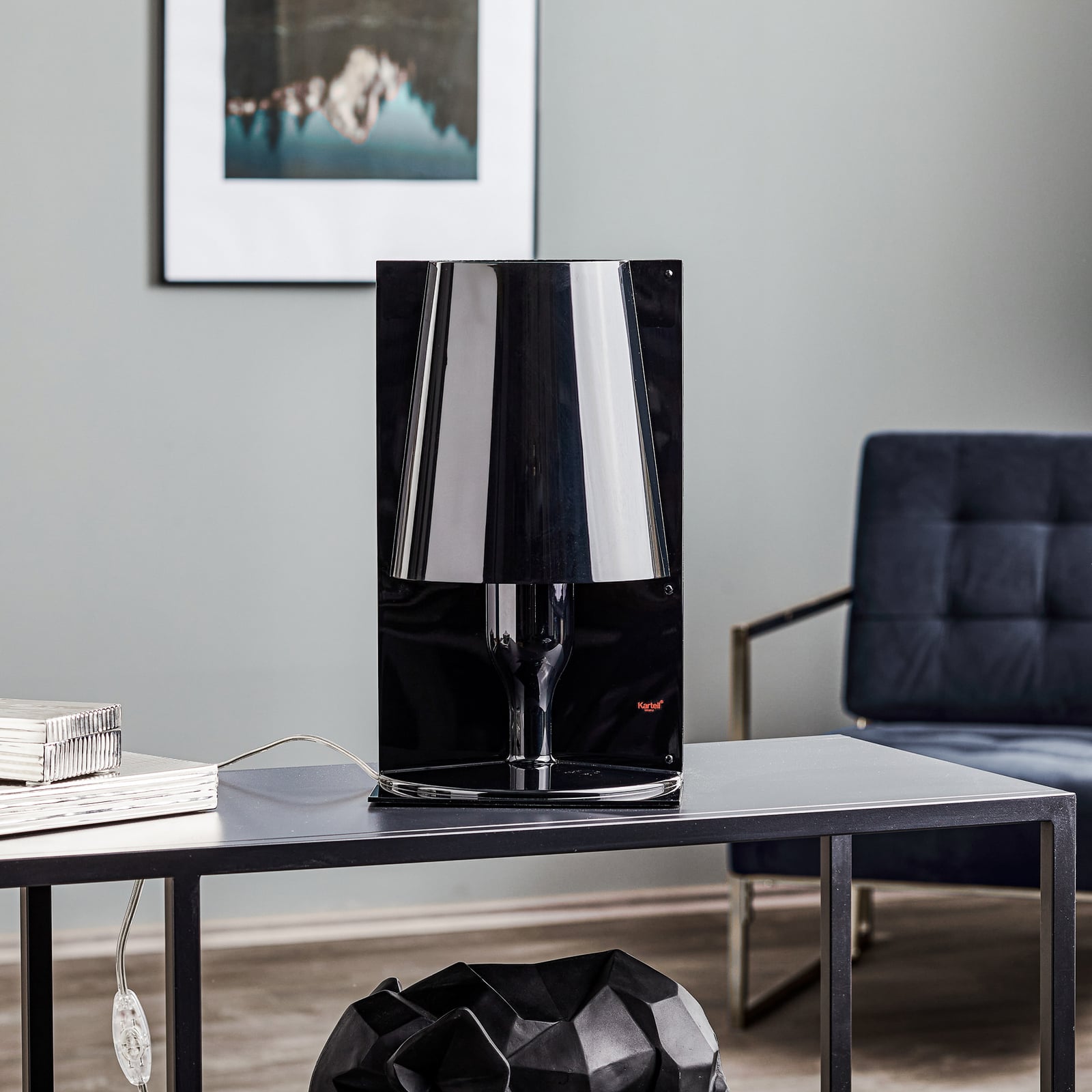 Take Designer-Tischleuchte, schwarz - Kartell