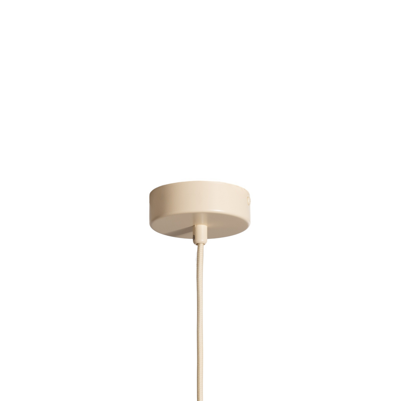 Lampă suspendată Uto crem/cablu crem 30 cm metal - ALDEX