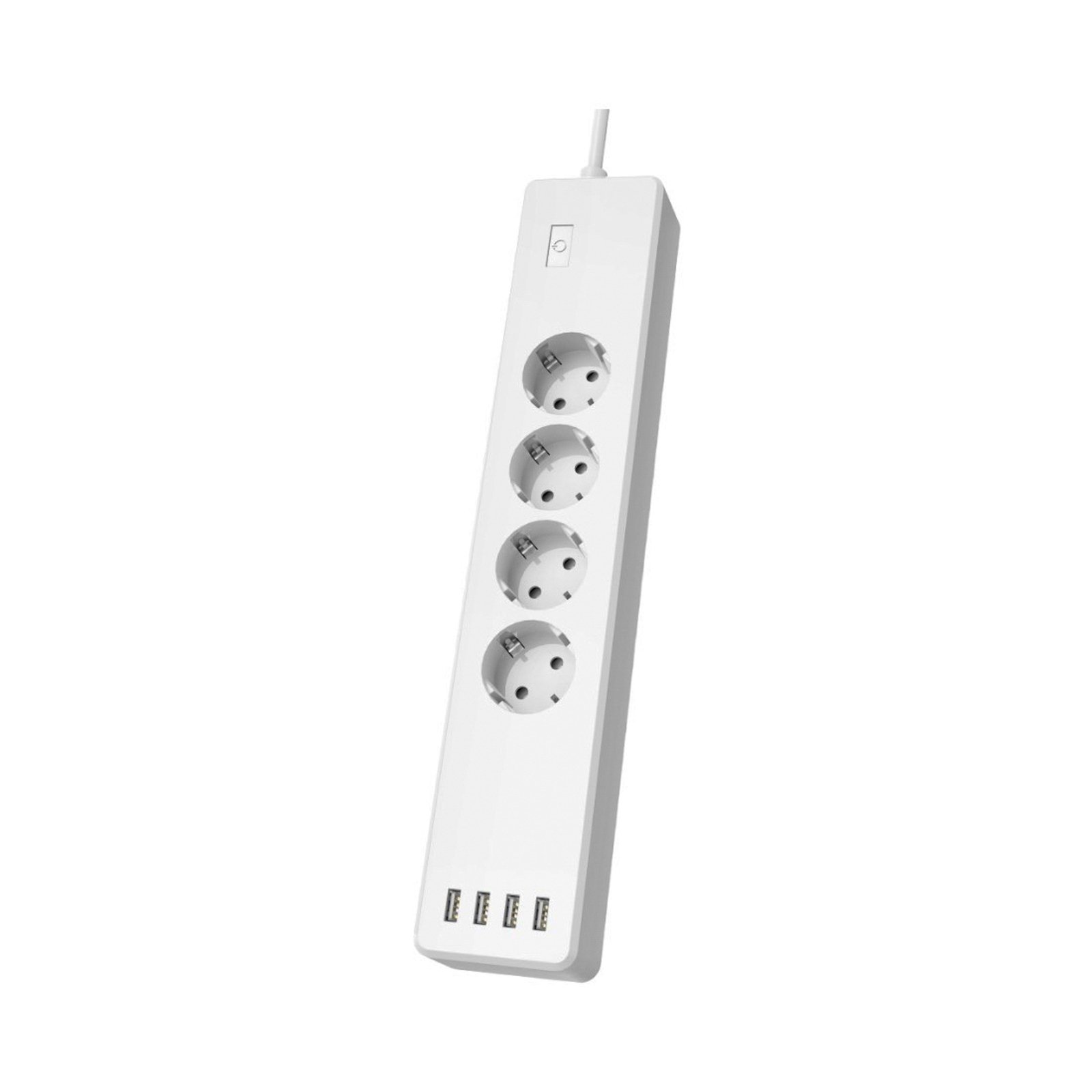 Hama WLAN-Steckdosenleiste, 4-fach und 4-fach USB