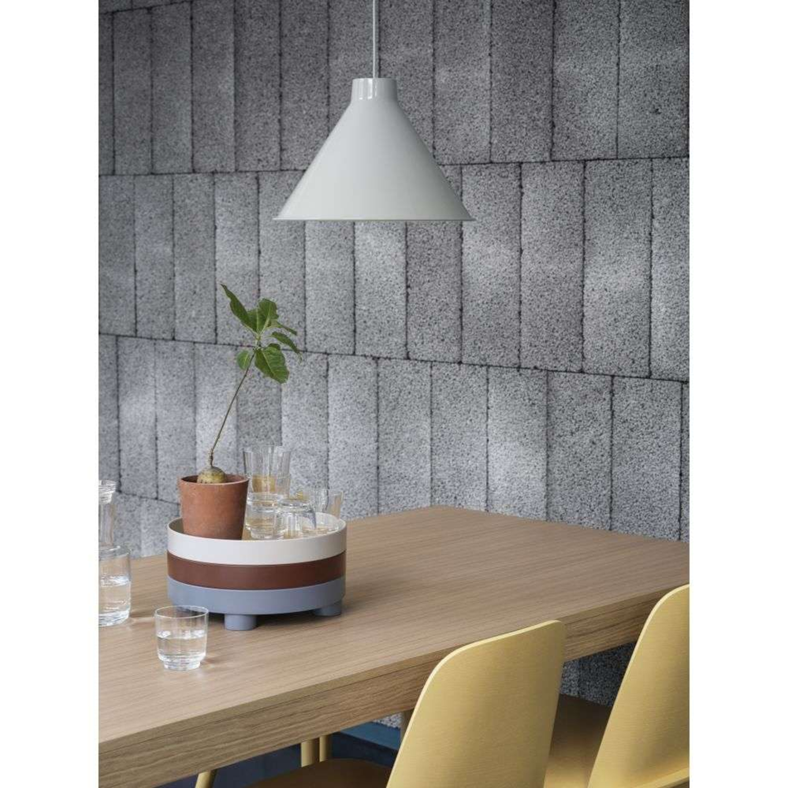 Top Lustră Pendul Ø38 Grey - Muuto