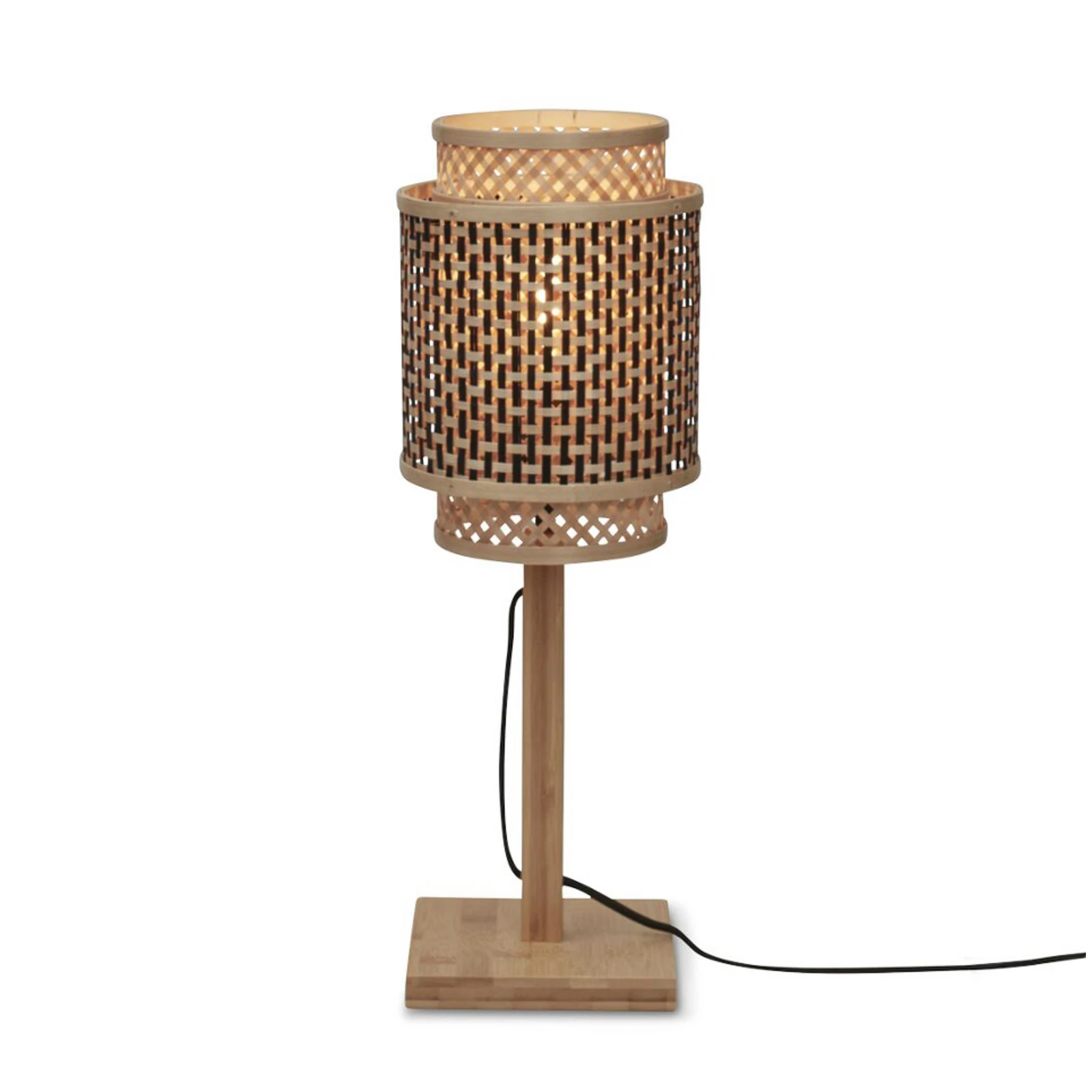 Lampe de table GOOD & MOJO Bhutan, 18 x 25 cm, couleur naturelle