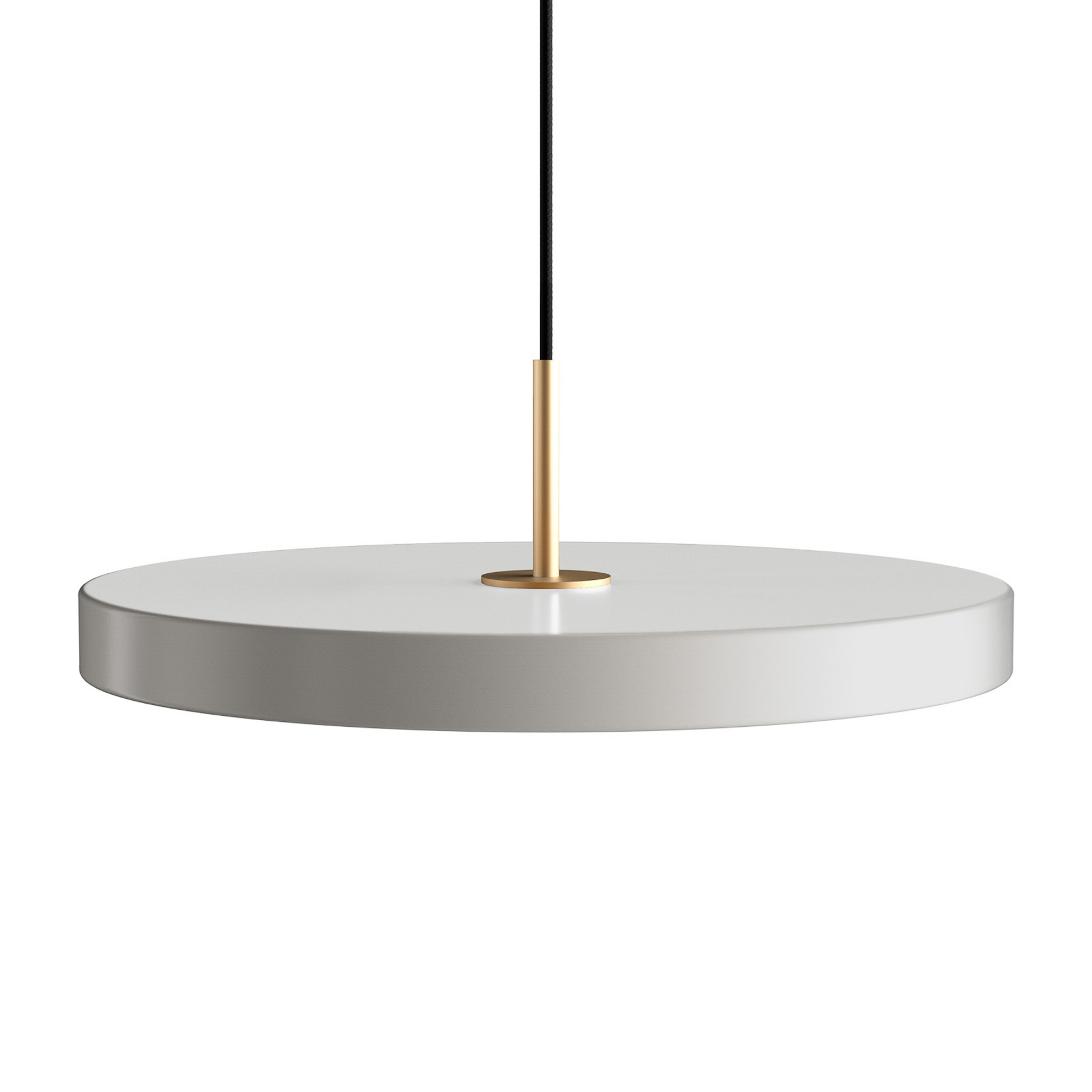 Asteria Medium LED hanglamp lichtgrijs/brons 43 cm - UMAGE
