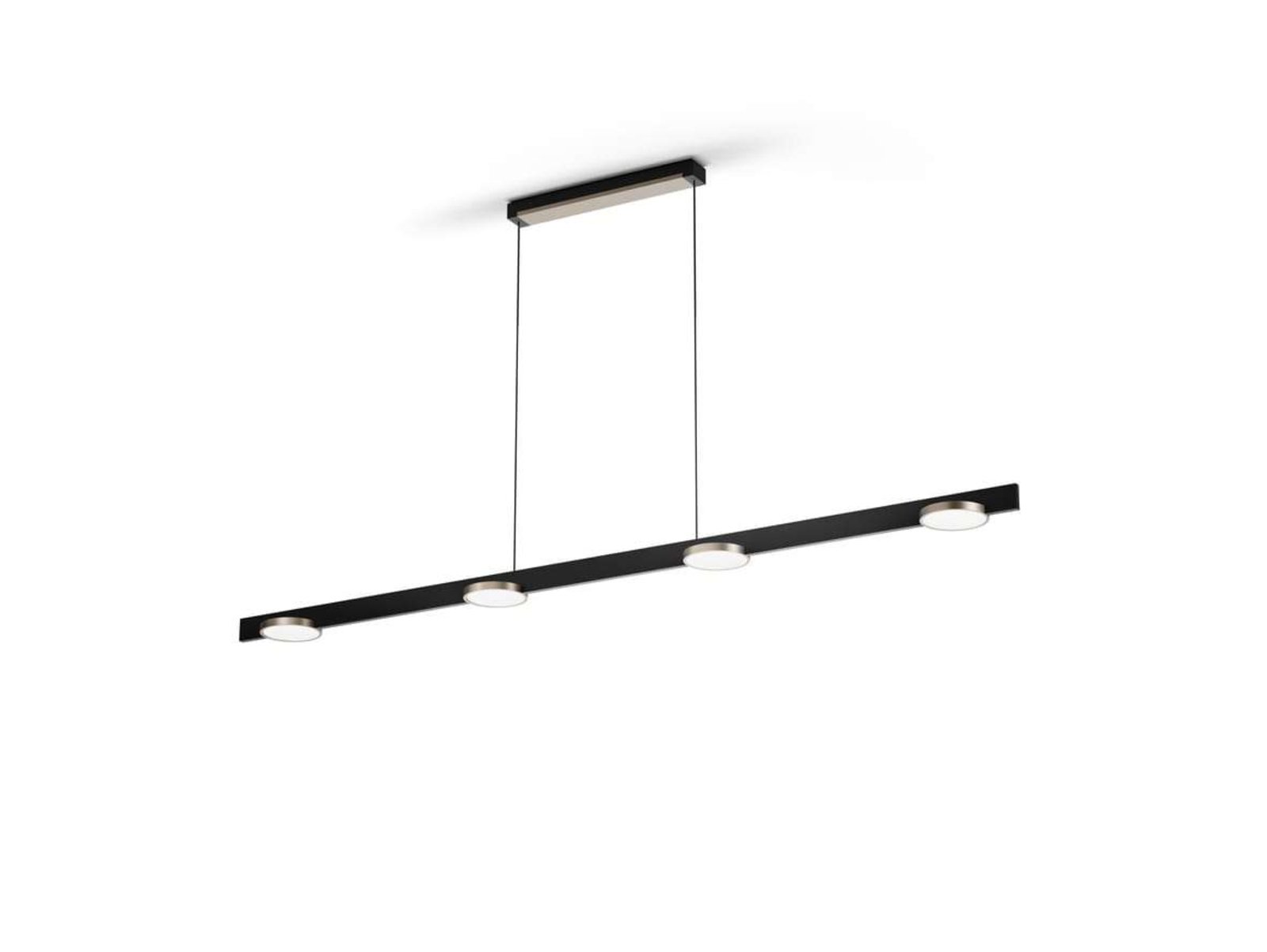 Inlay S1800 Linear Závěsná Lampa 2700-6500K Black/Gold - Light-Point