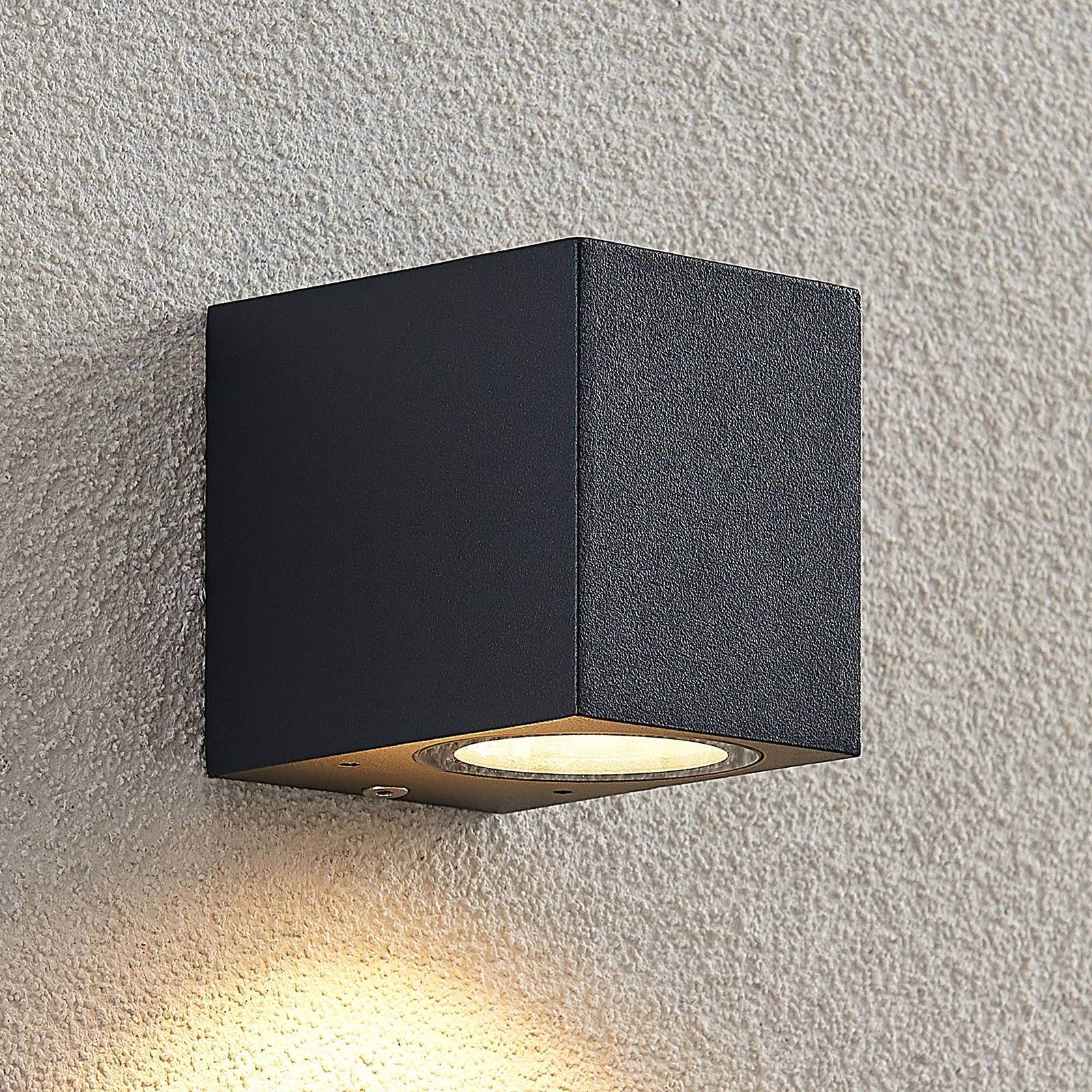 ELC Fijona LED külső fali lámpa, szögletes, 8,1 cm