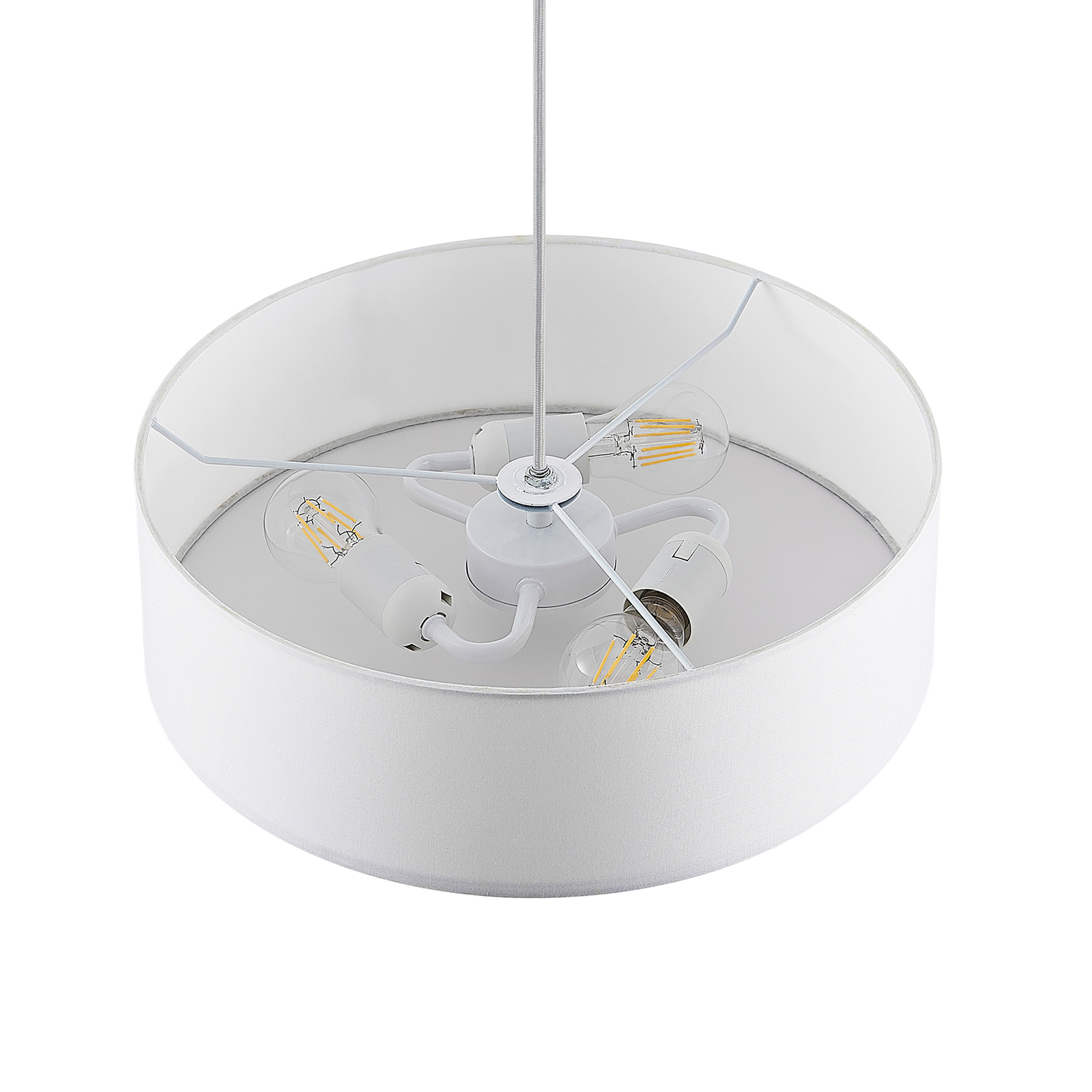 Arcchio Heleni track hanging light white 40cm