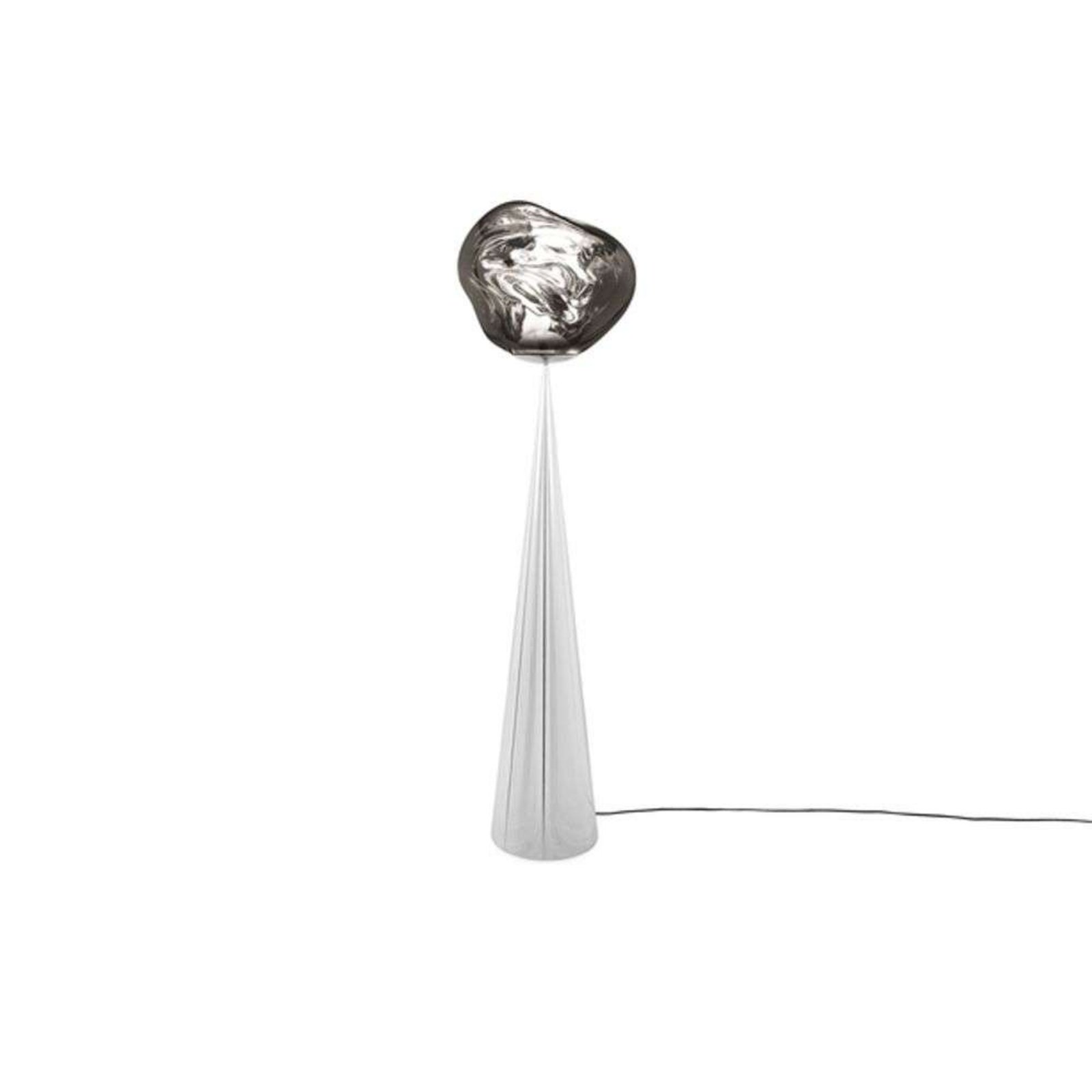 Melt Cone Fat Piantana Silver/Silver - Tom Dixon