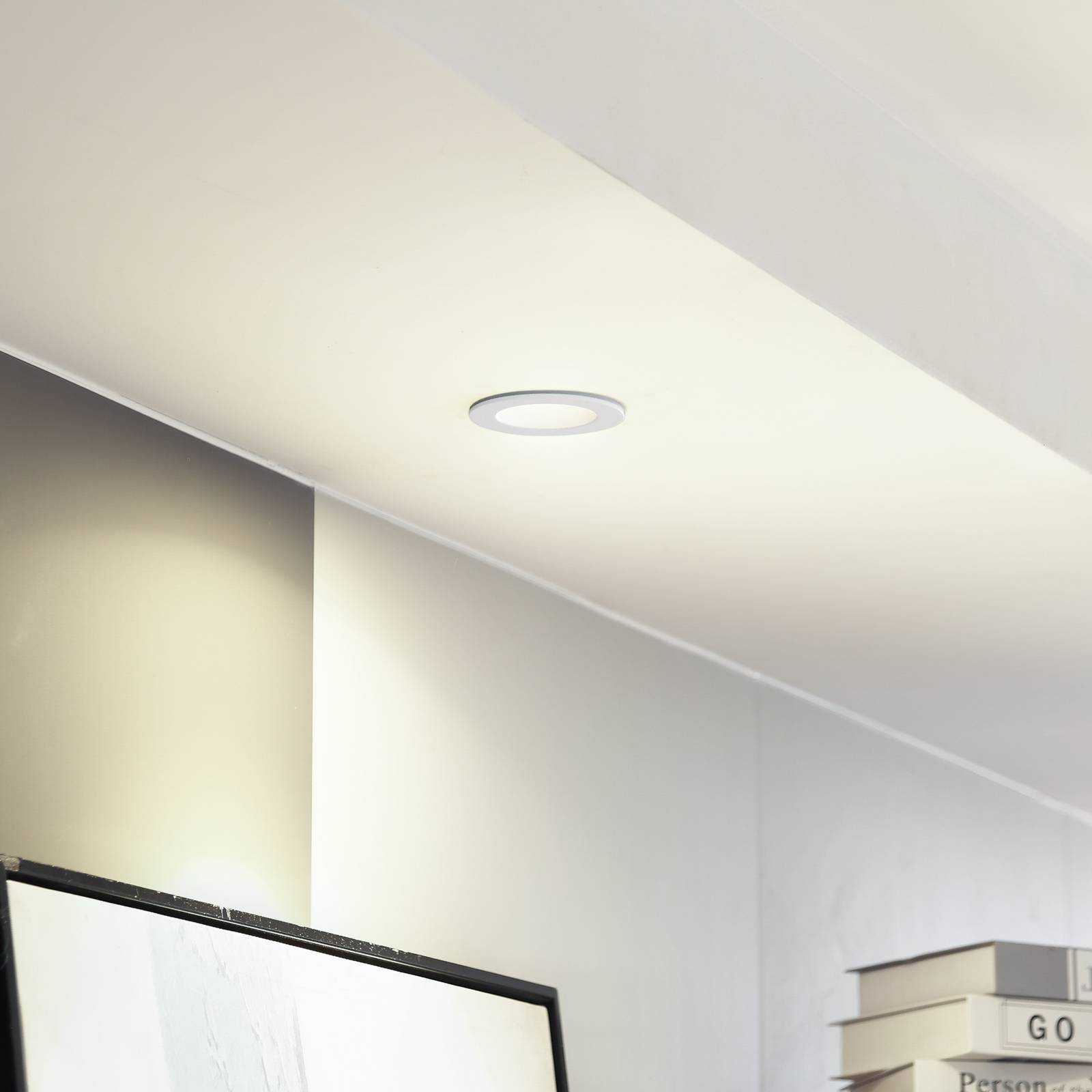 E-shop LED stropné svietidlo Arcchio Aryx, biele, 3 000 K
