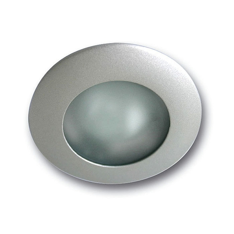 Fast højspændings downlight med strækaflastning