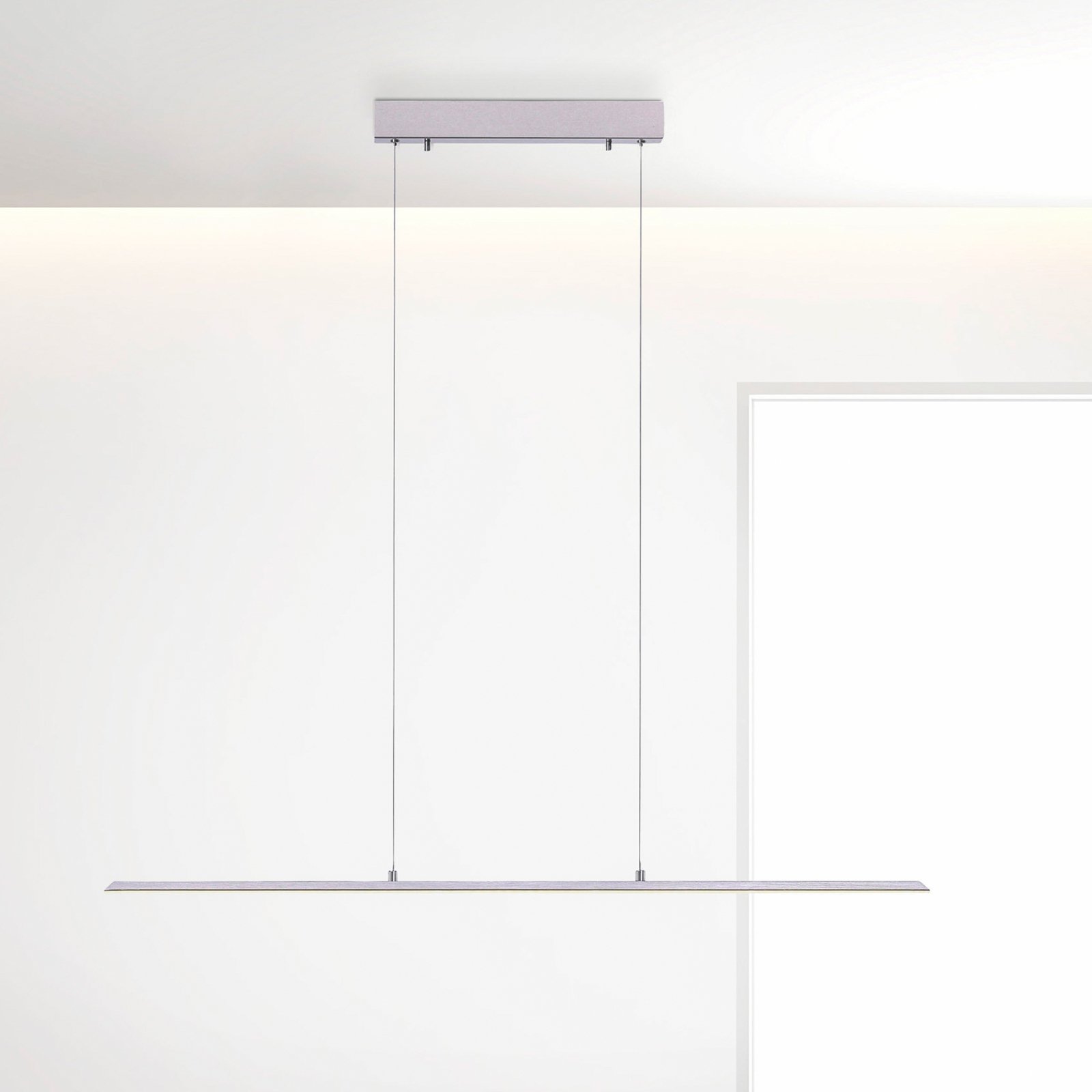 Paul Neuhaus Pure-Lite colgante LED 100cm aluminio