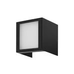 Una LED 9W Vonkajšie Nástenné Svietidlo Black - Loom Design