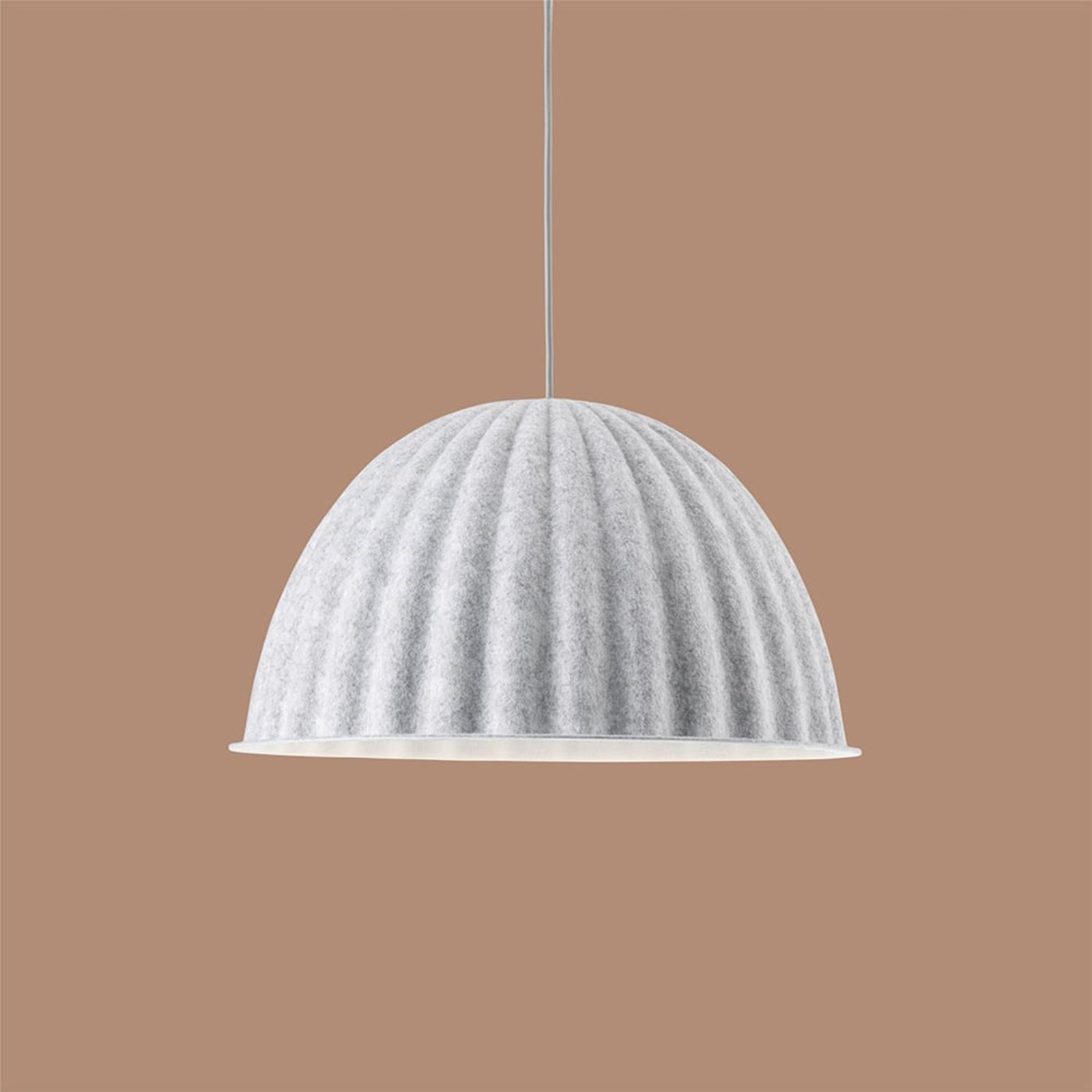 Under The Bell Taklampa Ø55 White Melange - Muuto