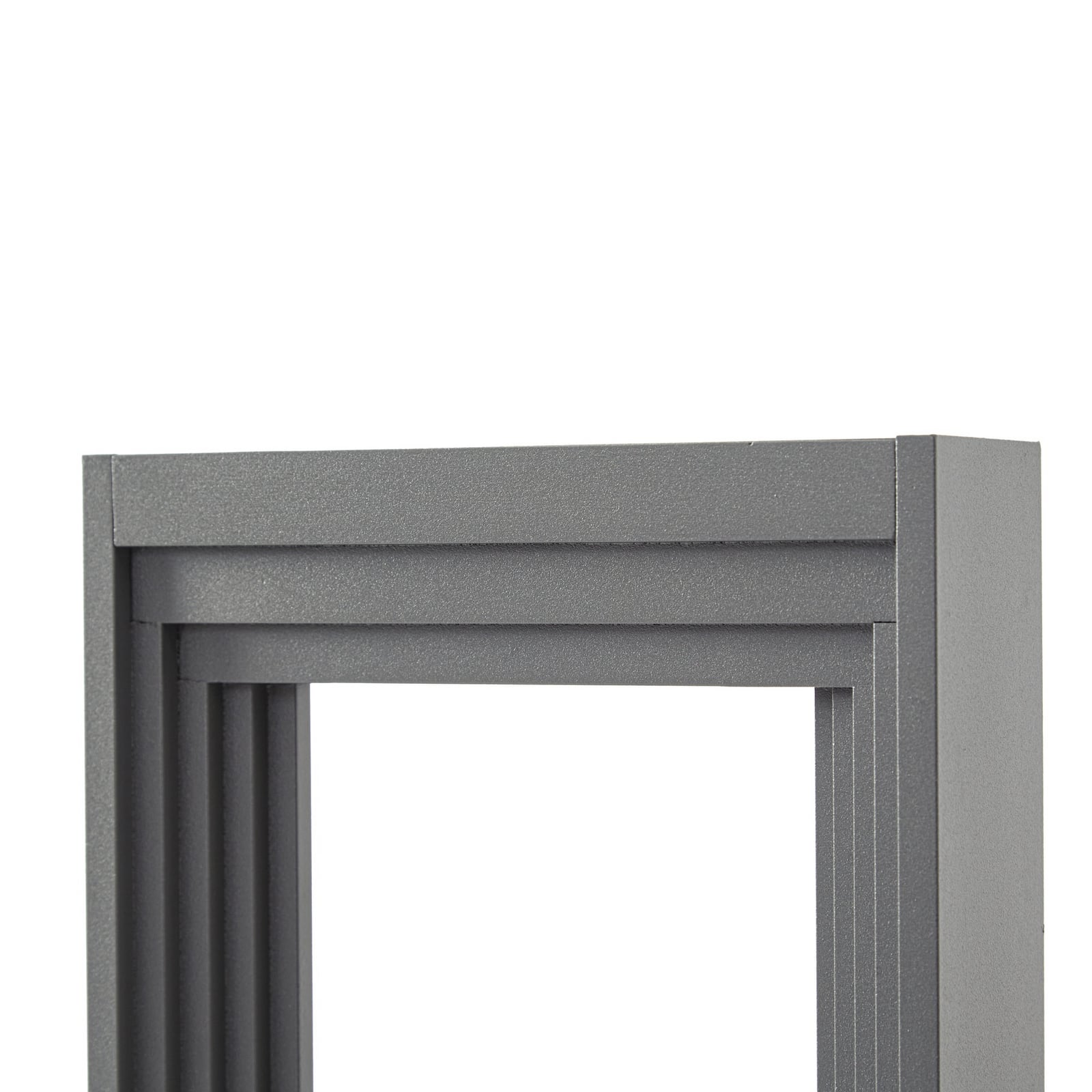 Lucande LED sokkellamp Ashkan, hoogte 40 cm, antraciet, IP65 Lucande LED sokkellamp Ashkan, hoogte 40 cm, antraciet, IP65