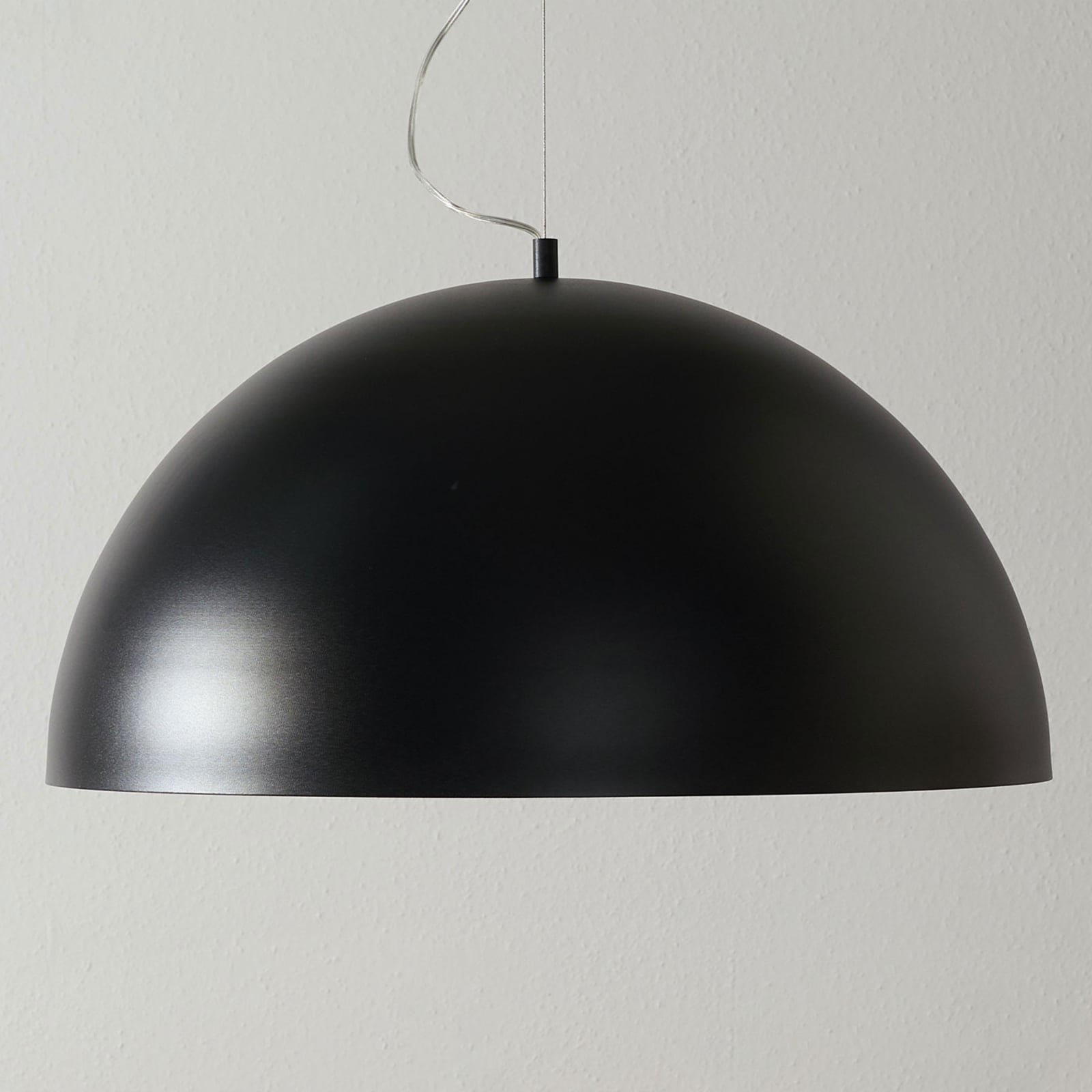 Lucande Maleo hanging light 65 cm black, for Living / Dining Room, steel, E27, 60 W, energy efficiency: A++, H: 32.5 cm