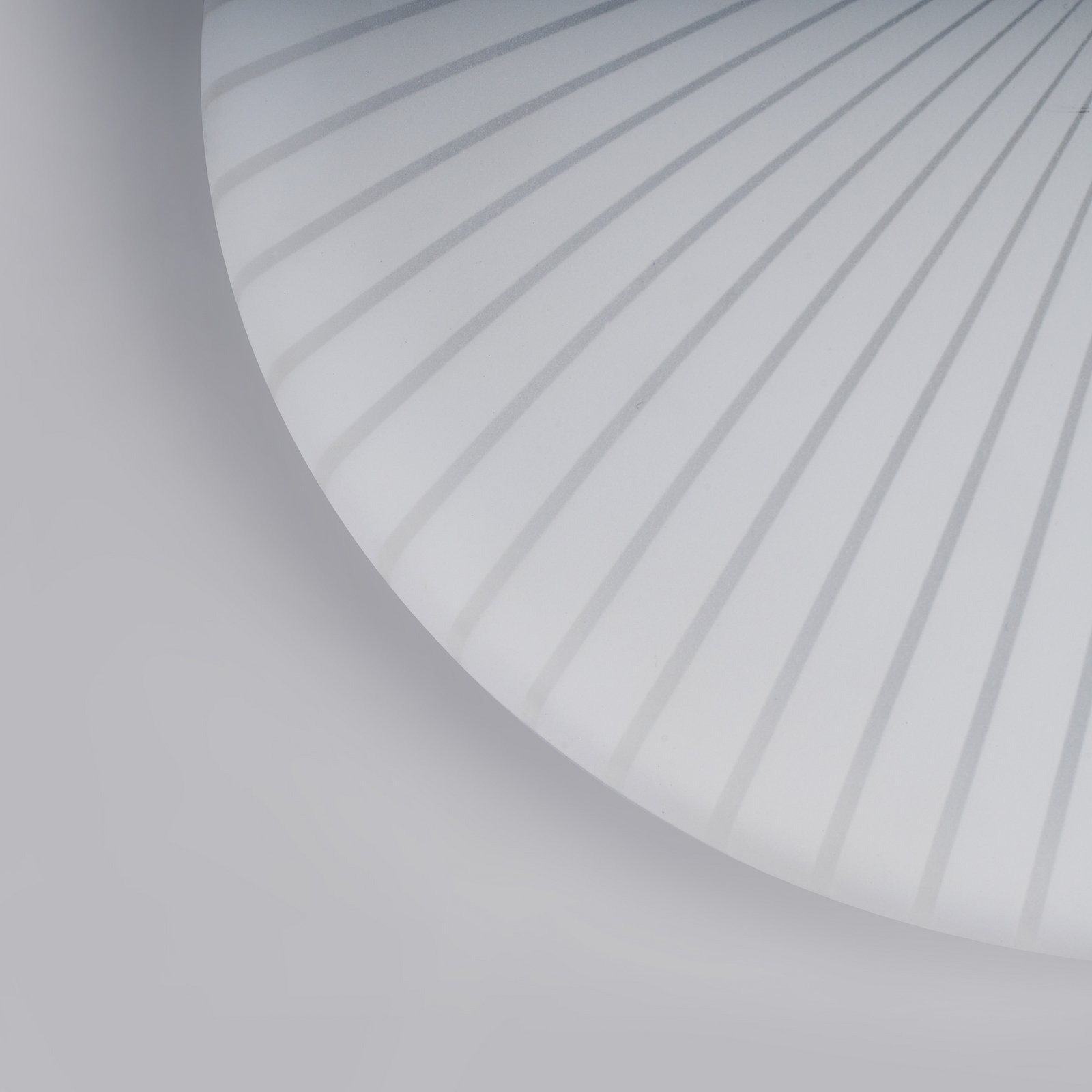 LED-taklampe Malta, Ø 29 cm, hvit, akryl, CCT
