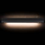 LED-Wandlampe Wing mit Schalter, schwarz