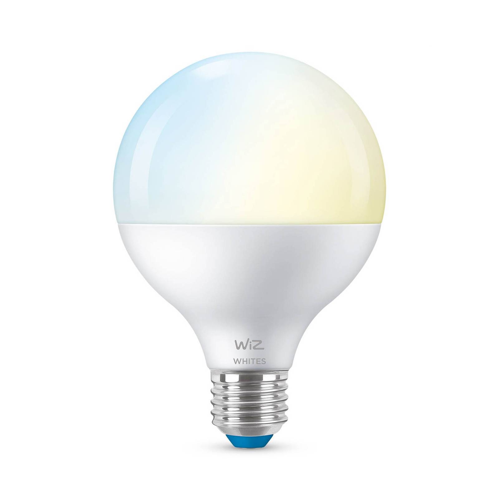 WiZ G95 LED bulb E27 11 W globe matt CCT, E27, 11 W, energy efficiency: F, L: 13.9 cm
