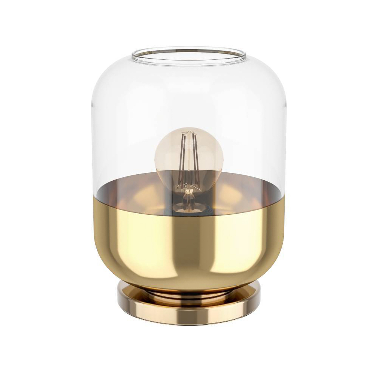 EGLO Maryvilla lámpara de mesa, oro/transparente