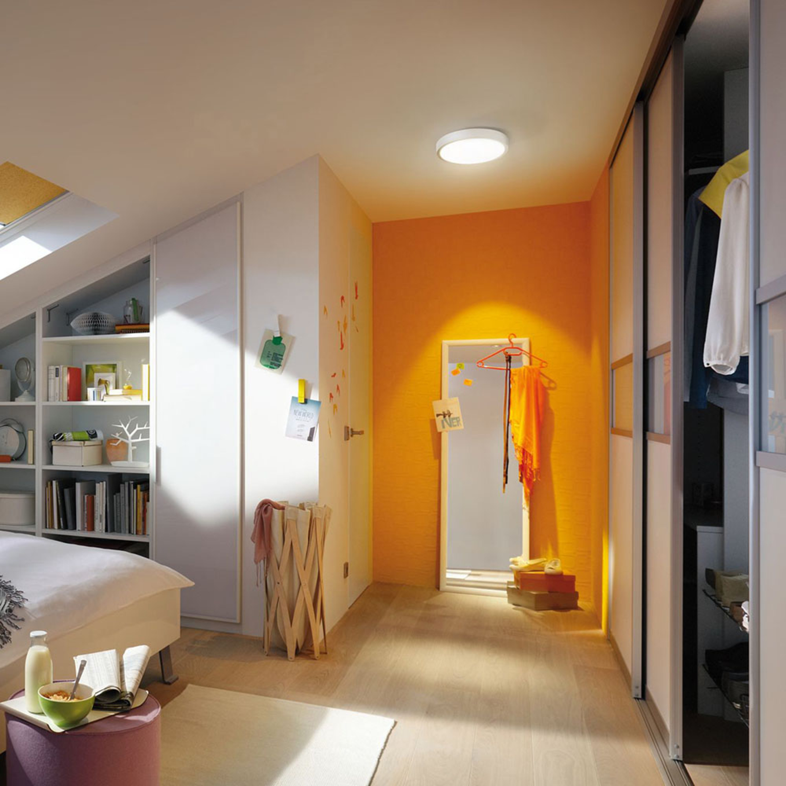 Paulmann Lunar LED-Panel, rund, Ø 30 cm