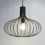 Käfig-Hängeleuchte Manuela, 50 cm