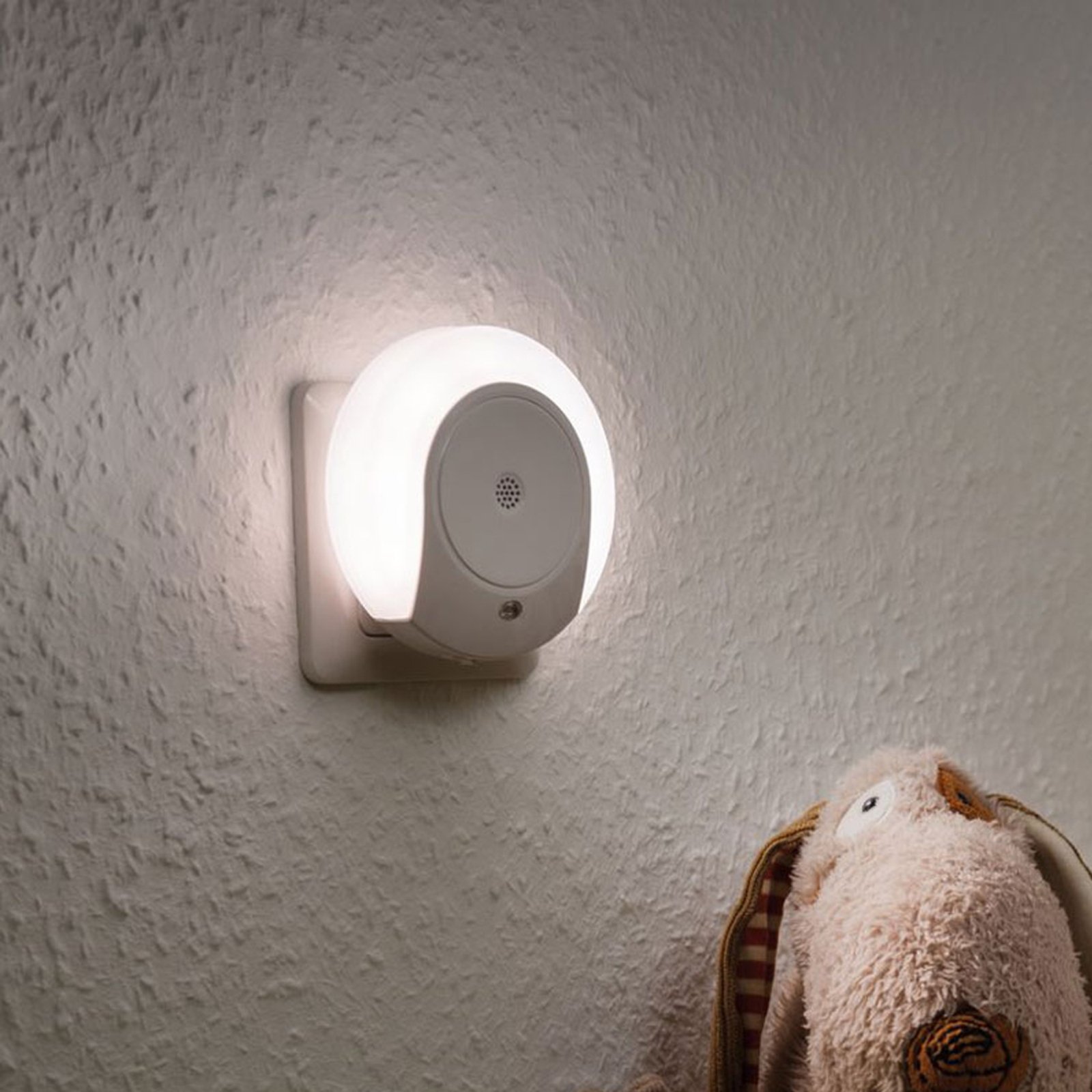 Paulmann Horby Lámpara nocturna LED con sensor de sonido