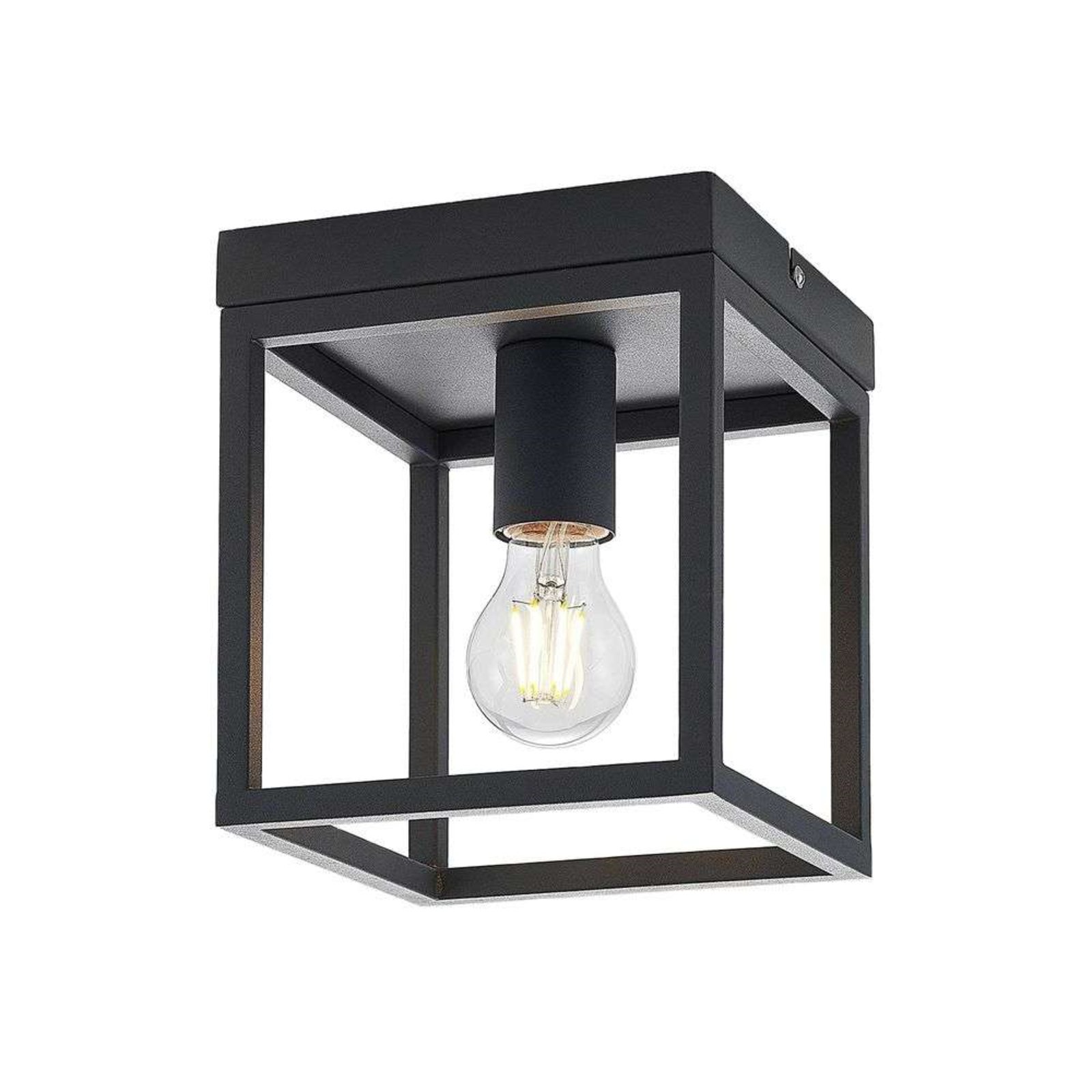 Meron Ceiling Lamp Dark Grey - Lindby