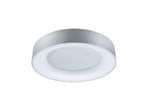 Casca LED Plafoniera IP44 2100lm Bianco/Matt Alluminio - Paulmann