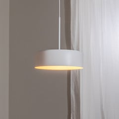 Závěsné svítidlo BEGA LED Studio Line, Ø 36 cm, bílo-zlaté, DALI