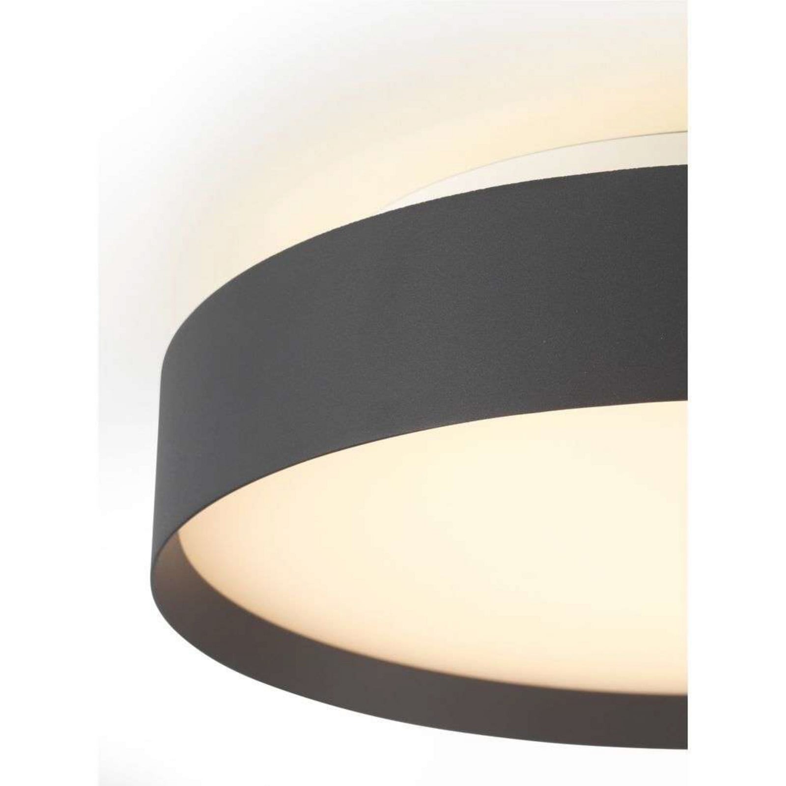 Memory LED Loftlampe Full 3-Step Ø30 Black Halo Design - Soveværelse - Plastik