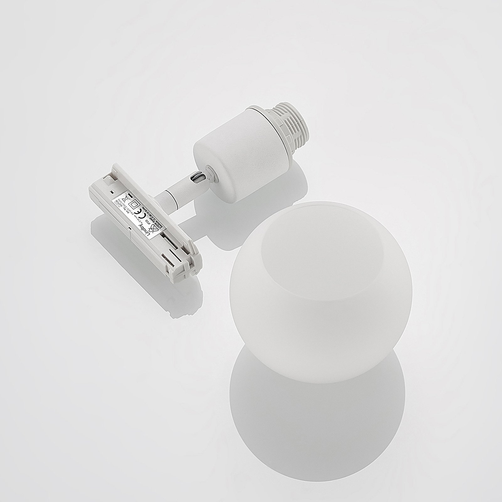 Linaro Round Skinnespot E14 Hvit - Lindby