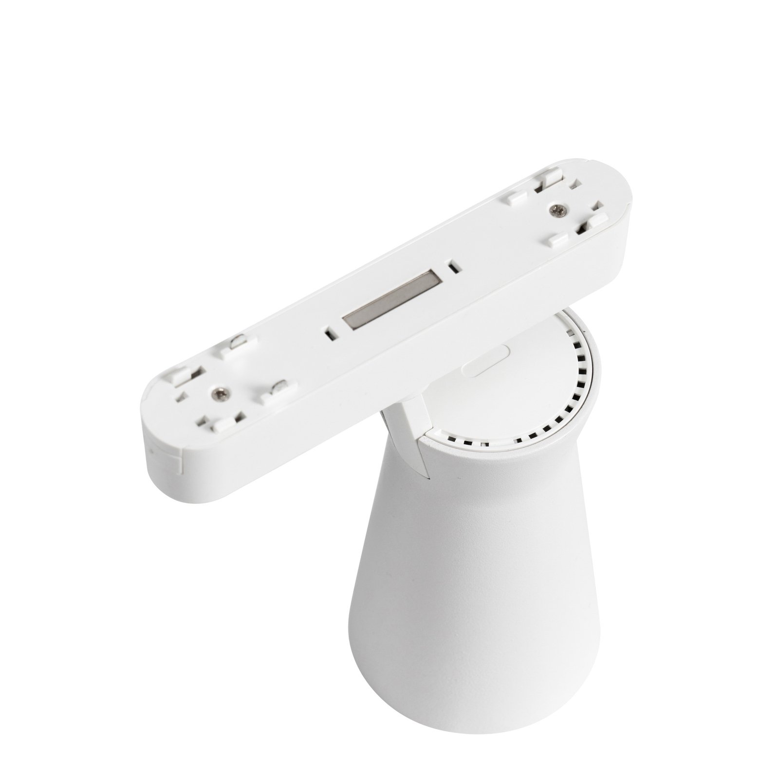 Lindby spot LED 48 V Lumaro, blanc, Ø 6,5 cm, plastique