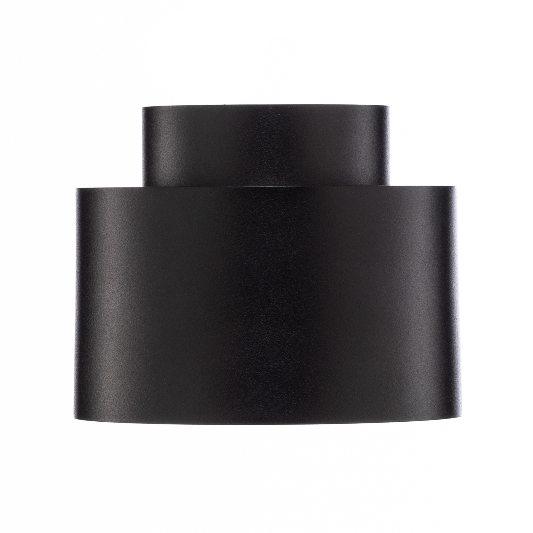 Lindby LED-spotlight Nivoria, Ø 11 cm, sandsvart, sett med 4 stk