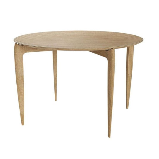 Tray Pöytä Large Oak - Fritz Hansen