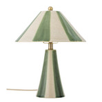Lampada da tavolo Olive, verde/crema, altezza 35 cm - Bloomingville