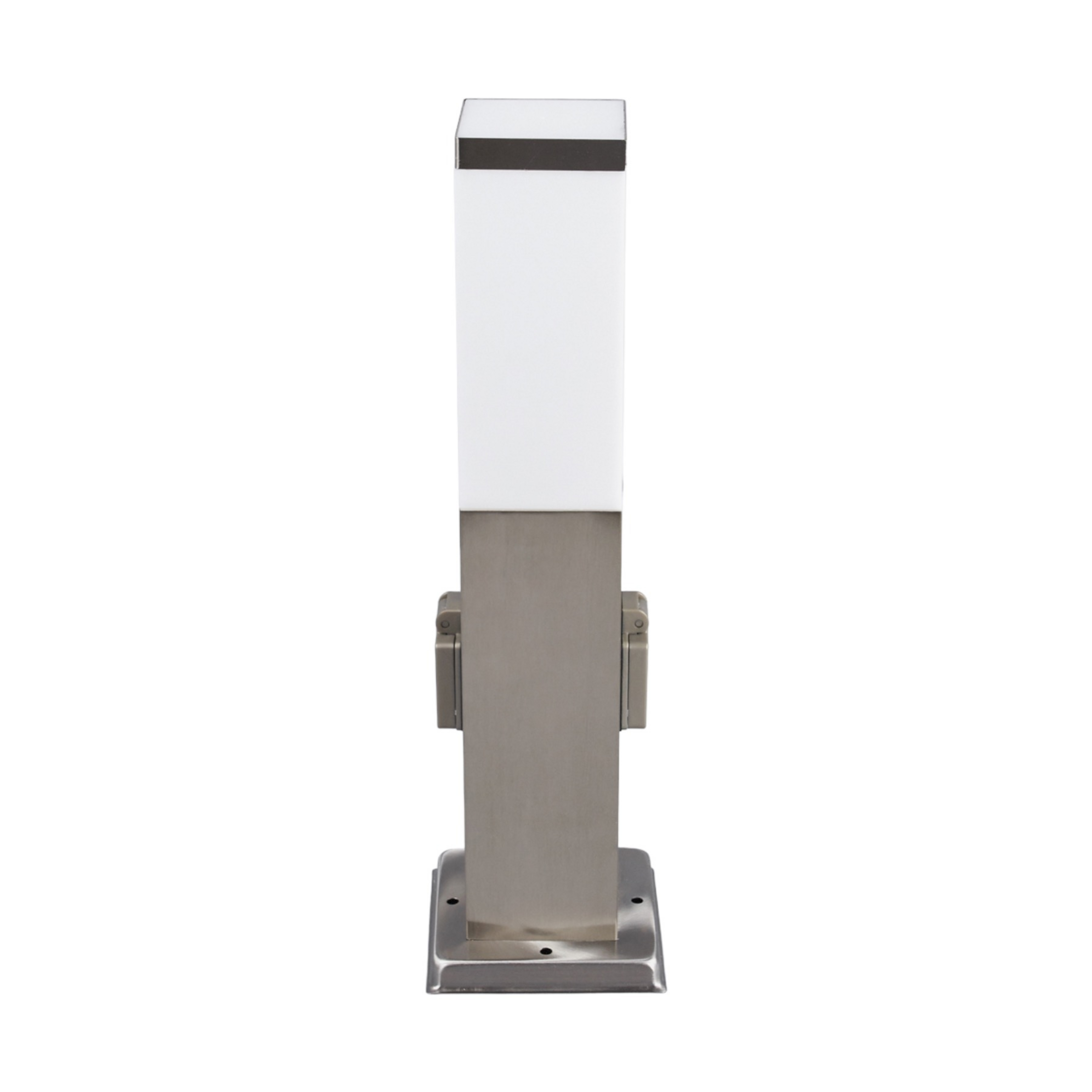 Lorian Tuinlamp Stainless Steel/White - Lindby
