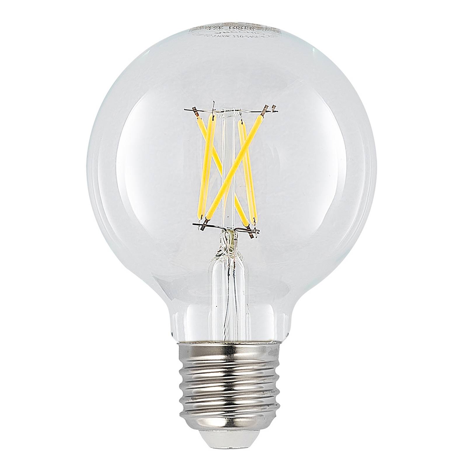 Ampoule LED E27 4 W G80 2 700 K filament dimmable