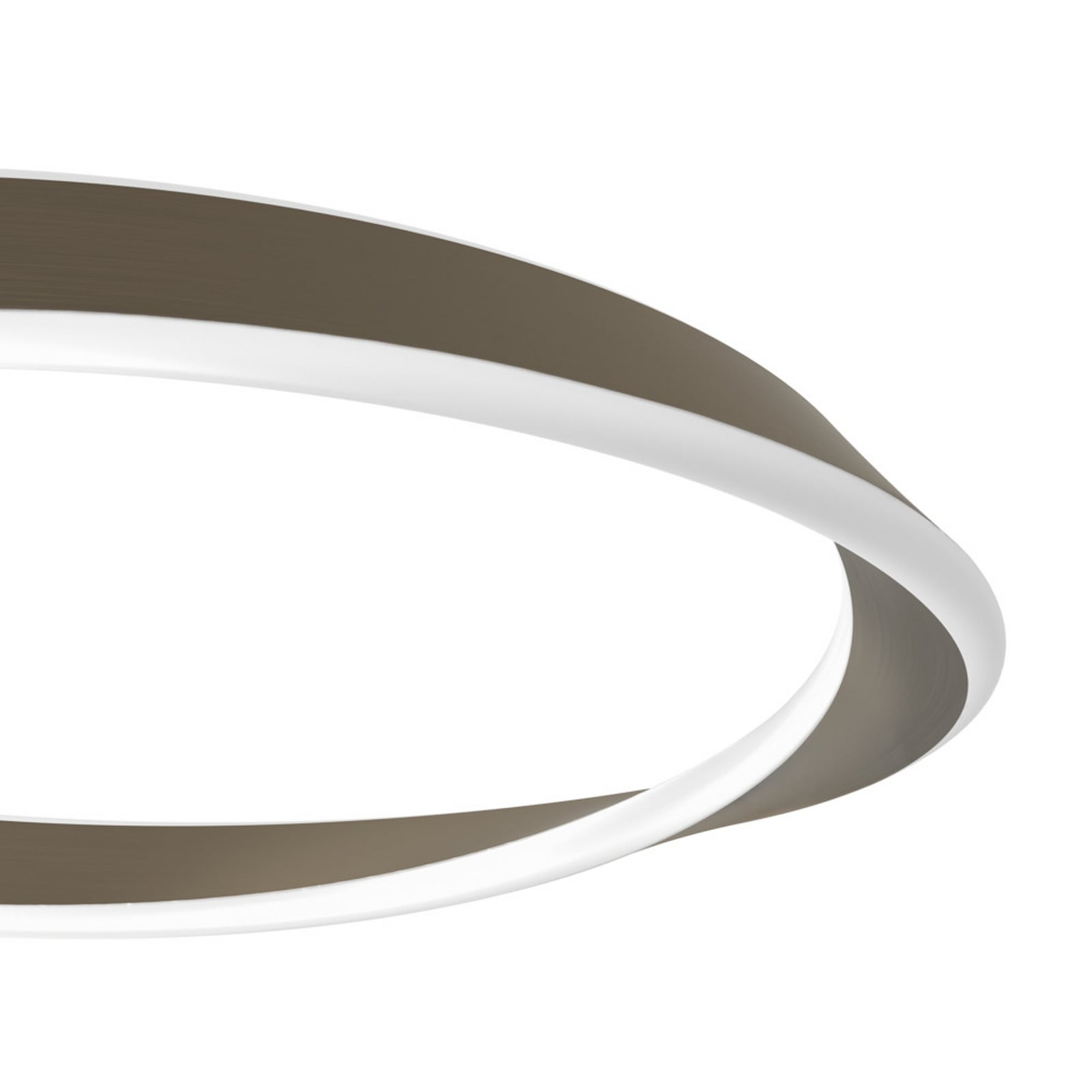 Candeeiro de teto LED EGLO CAMEROTA, bronze, Ø 41 cm, com comando à distância Candeeiro de teto LED EGLO CAMEROTA, bronze, Ø 41 cm, com comando à distância