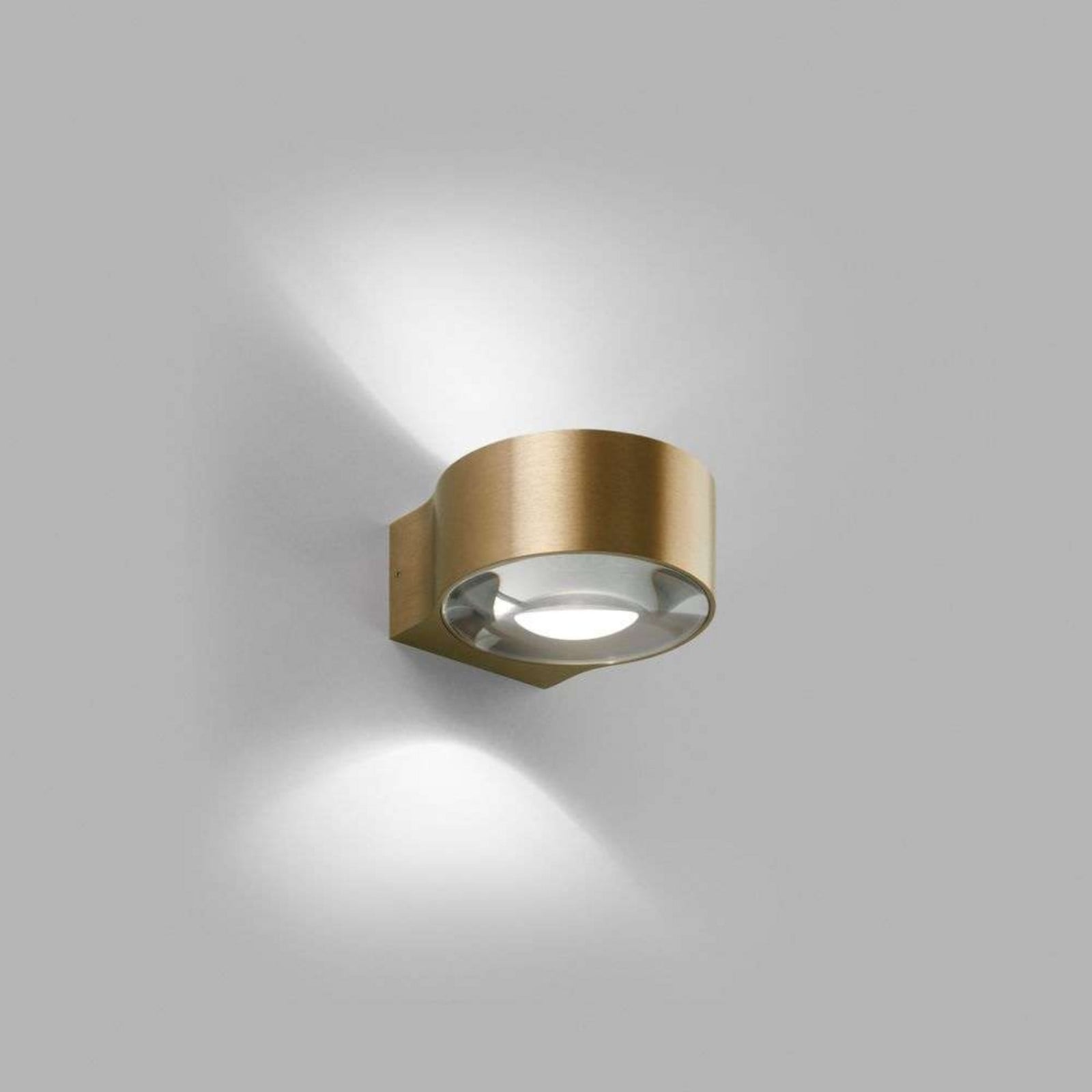 Orbit Mini Wandleuchte 2700K Brass LIGHT-POINT - Wohnzimmer - Aluminium