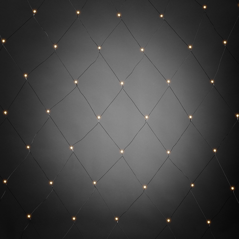 80-flammig - Micro-Lichternetz LED Breite 2 m
