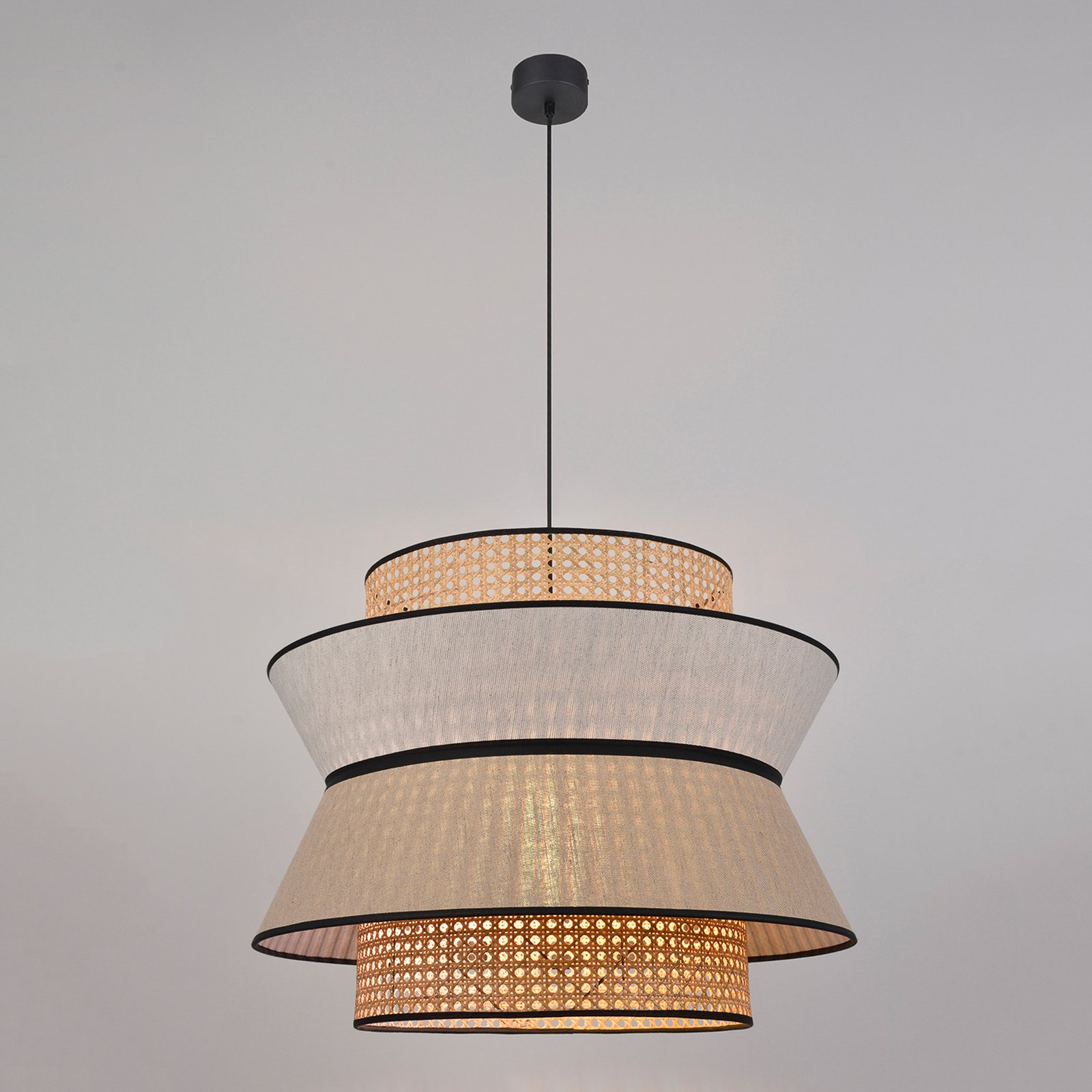 Singapour XL Hängeleuchte, nude - MARKET SET Singapour XL Hängeleuchte, nude - MARKET SET